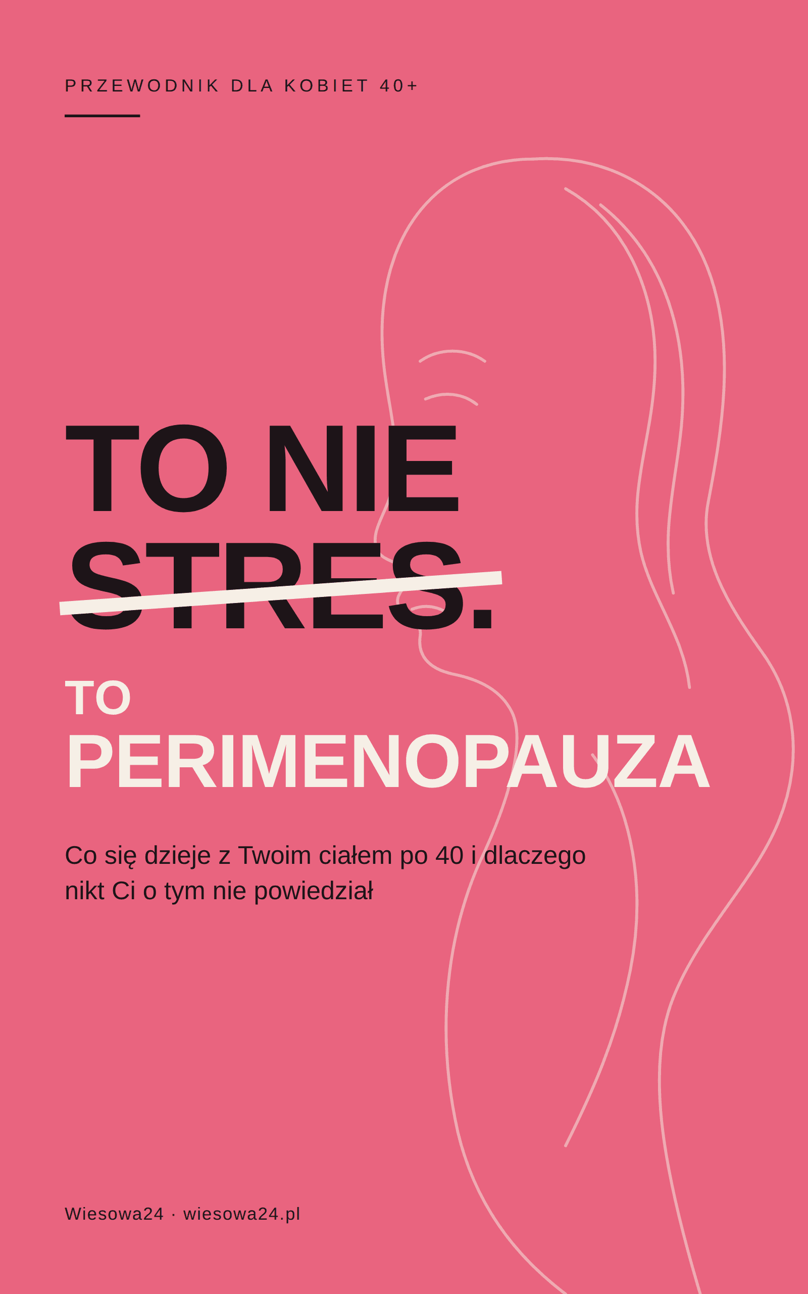 Okładka: To nie stres. To perimenopauza